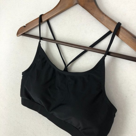 Mountain Warehouse Women's Size 6 Black Sporty Quick-Dry Bikini Top Swim - Picture 2 of 6